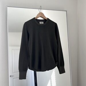 BUCK MASON Vintage Thermal Surplus Tee in Thyme XS